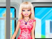 Barbie On The Train