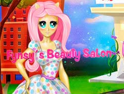Fynsy’s Beauty Salon: Dress Up Fluttershy