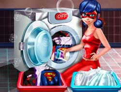 Lady Bug Washing Costumes