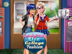 Ladybug Elsa College Fashion