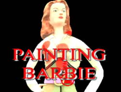 Painting Barbie