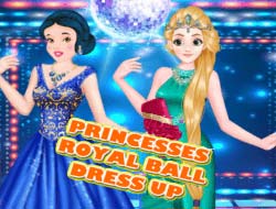 Princesses Royal Ball Dress Up