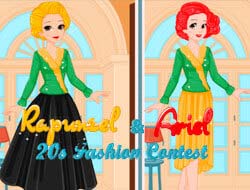 Rapunzel & Ariel 20s Fashion Contest