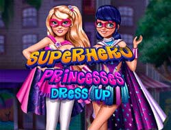 Superhero Princesses Dress Up